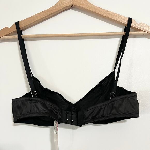NWT Intimately by Free People	Heartthrob Underwire Bra Black - Picture 4 of 4